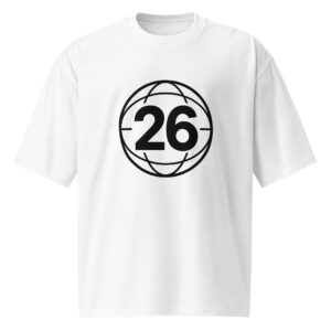 26 Oversized Heavyweight T-Shirt