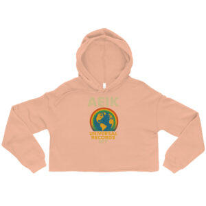 AEIK UNIVERSAL RECORDS NFT Crop Hoodie
